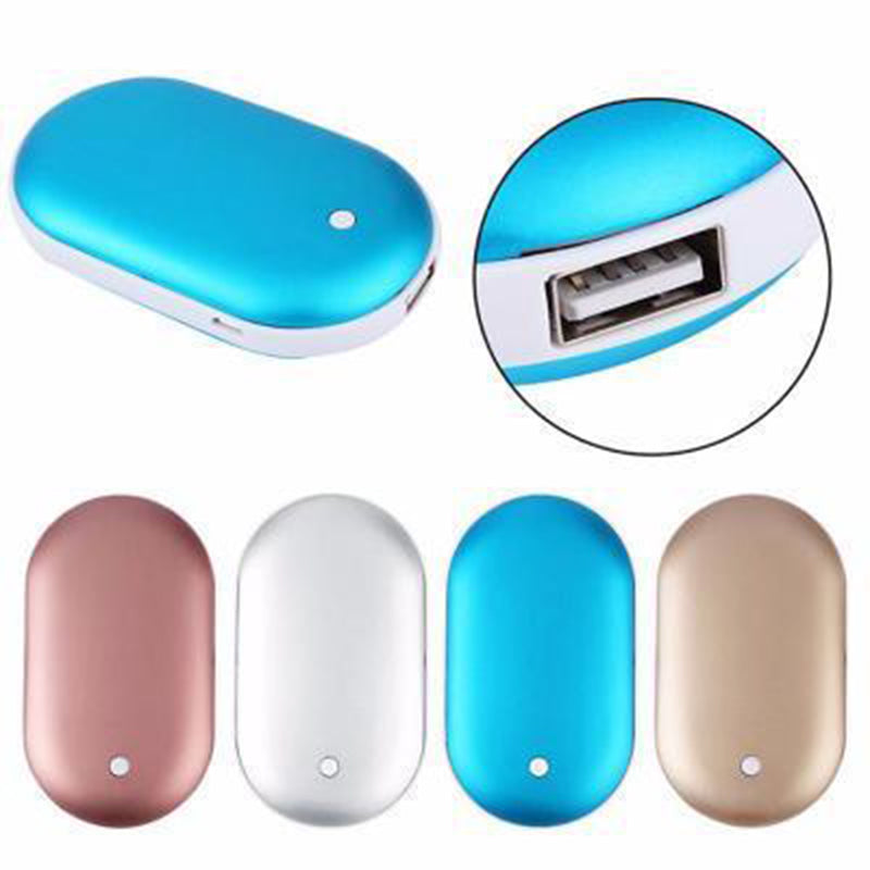 Portable USB device in various colors on a white background